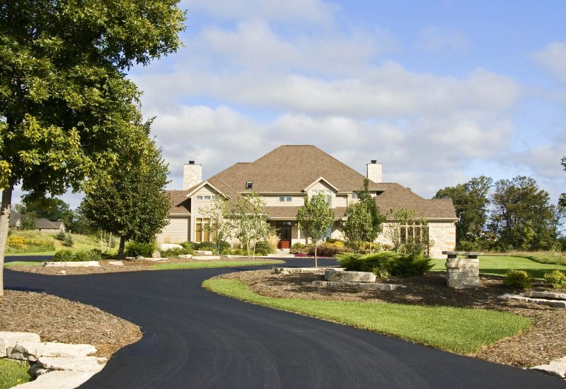 Completed Asphalt Driveway Installation